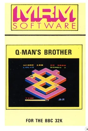 Q-Man's Brother (1983)(Blue Ribbon)[h TSTH] box cover front